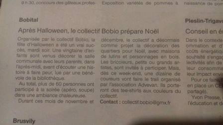 Halloween Ouest France 31 octobre 2017